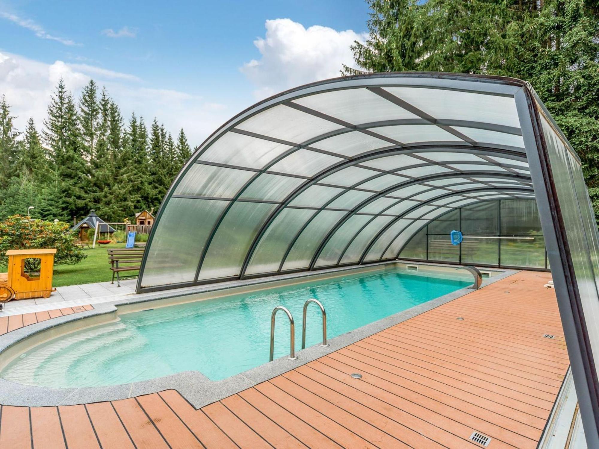 Holiday Home With Shared Pool In J Gersgr N Bad Reiboldsgruen Exterior photo
